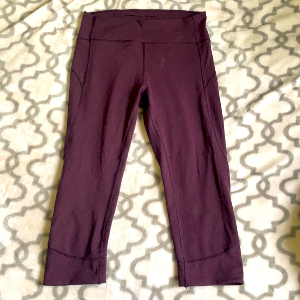 Lululemon Fast and Free crop 19”
